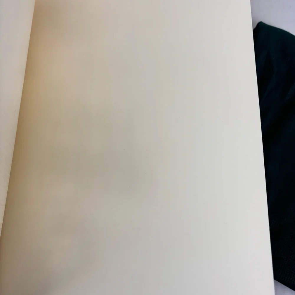 Toccata handcrafted Italian Collection leather bound blank memory/journal book